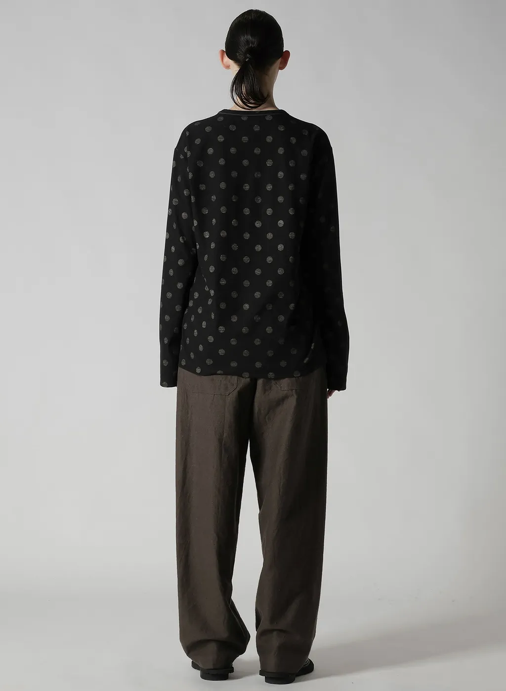 Polka Dot Y's Stitch Longsleeve Big T