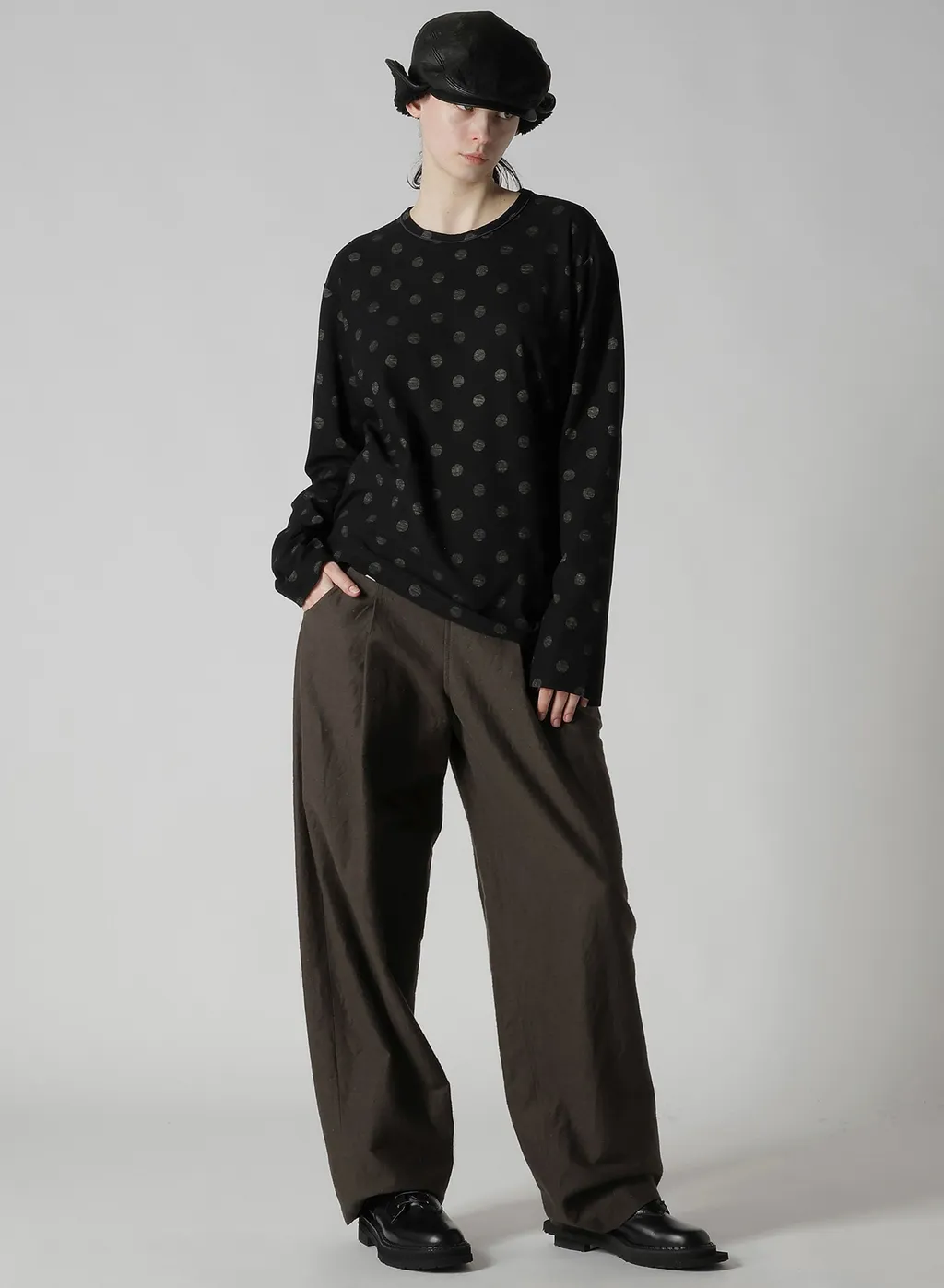 Polka Dot Y's Stitch Longsleeve Big T