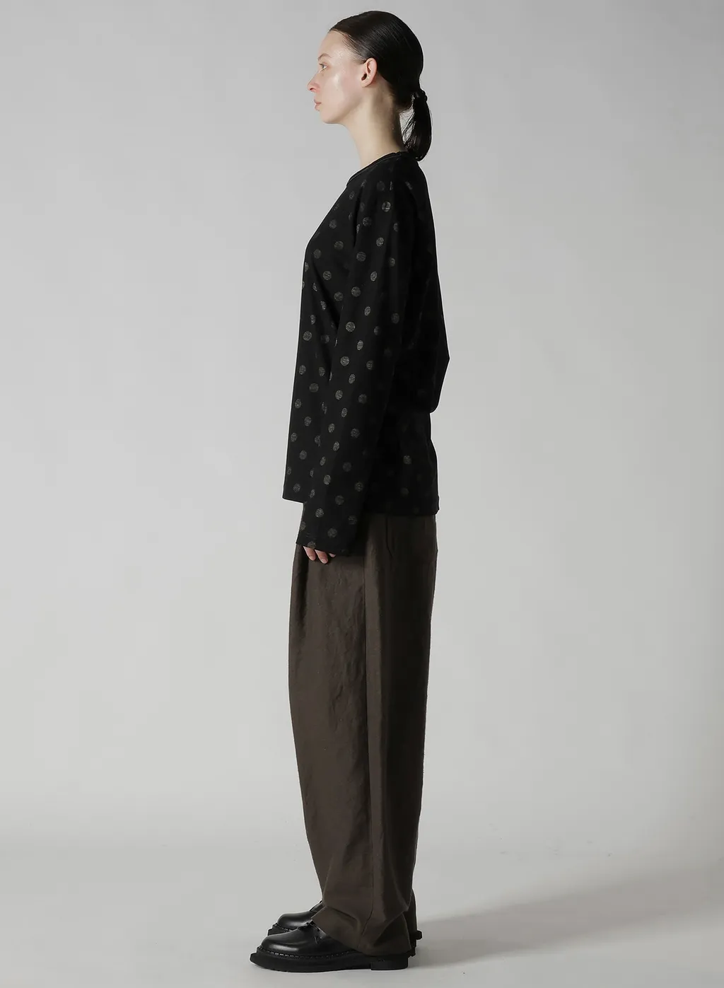 Polka Dot Y's Stitch Longsleeve Big T