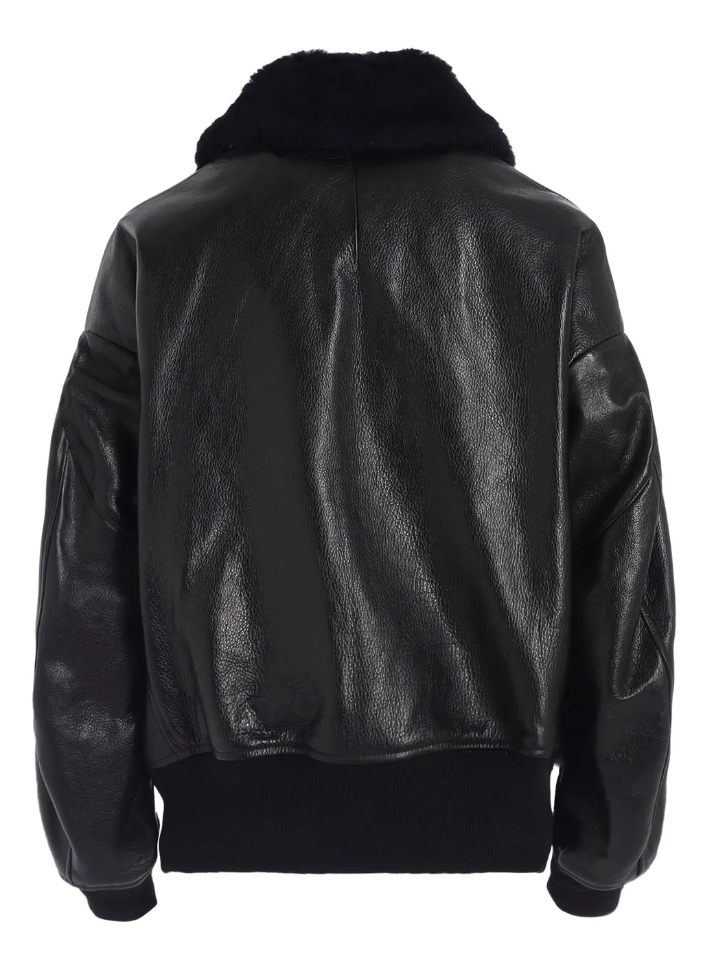 Cow Leater Blouson