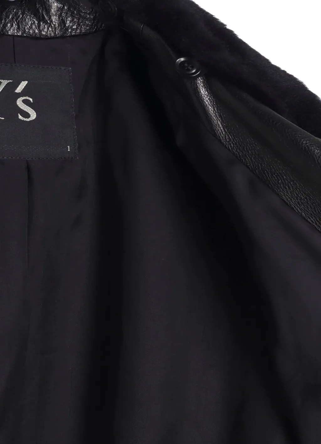 Cow Leater Blouson