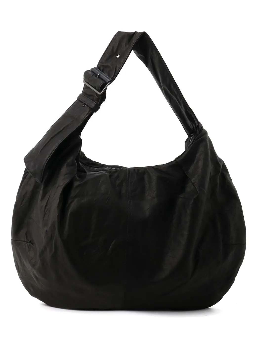 Soft Leather Gyoza-Style Bag