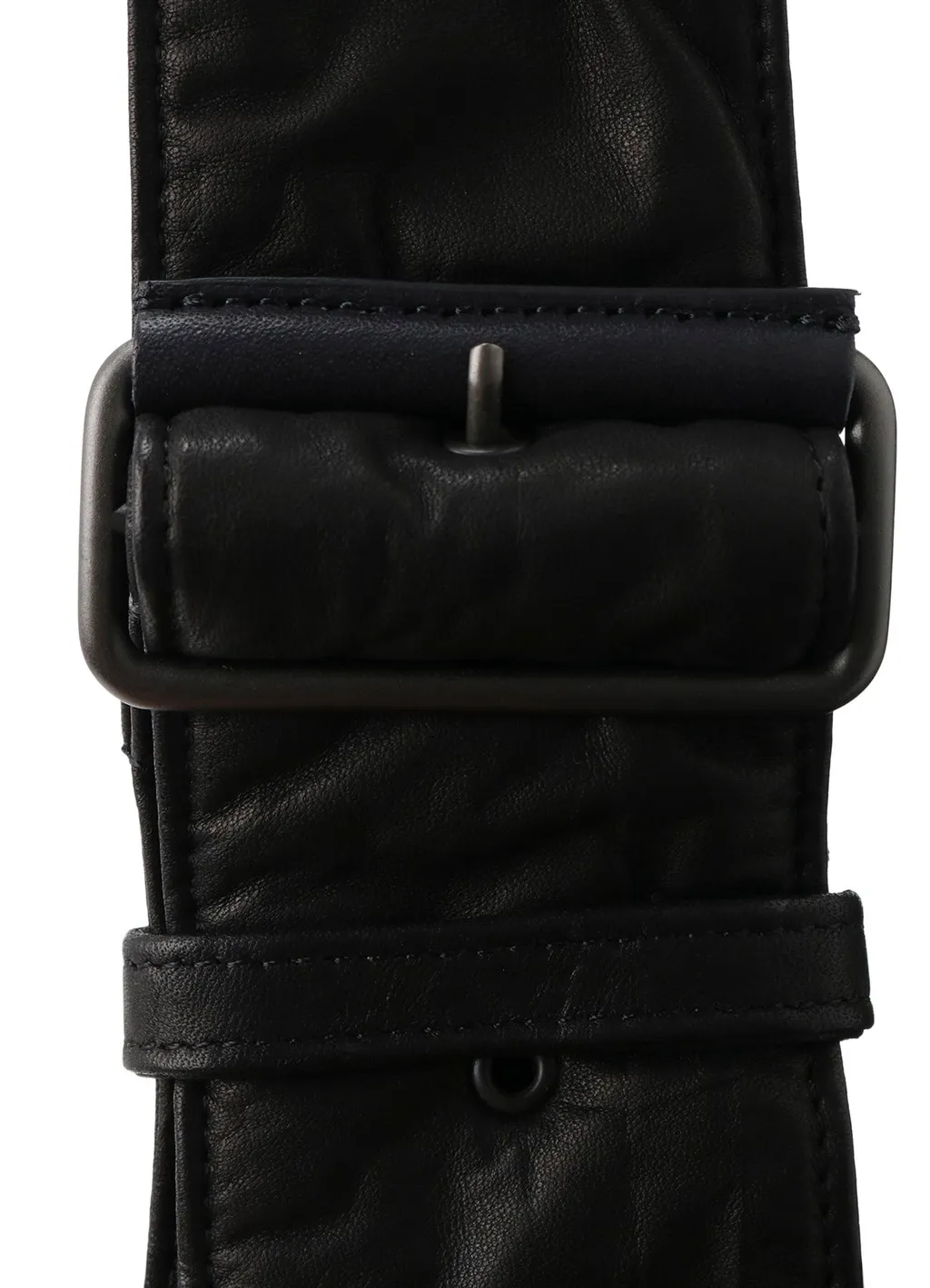 Soft Leather Gyoza-Style Bag