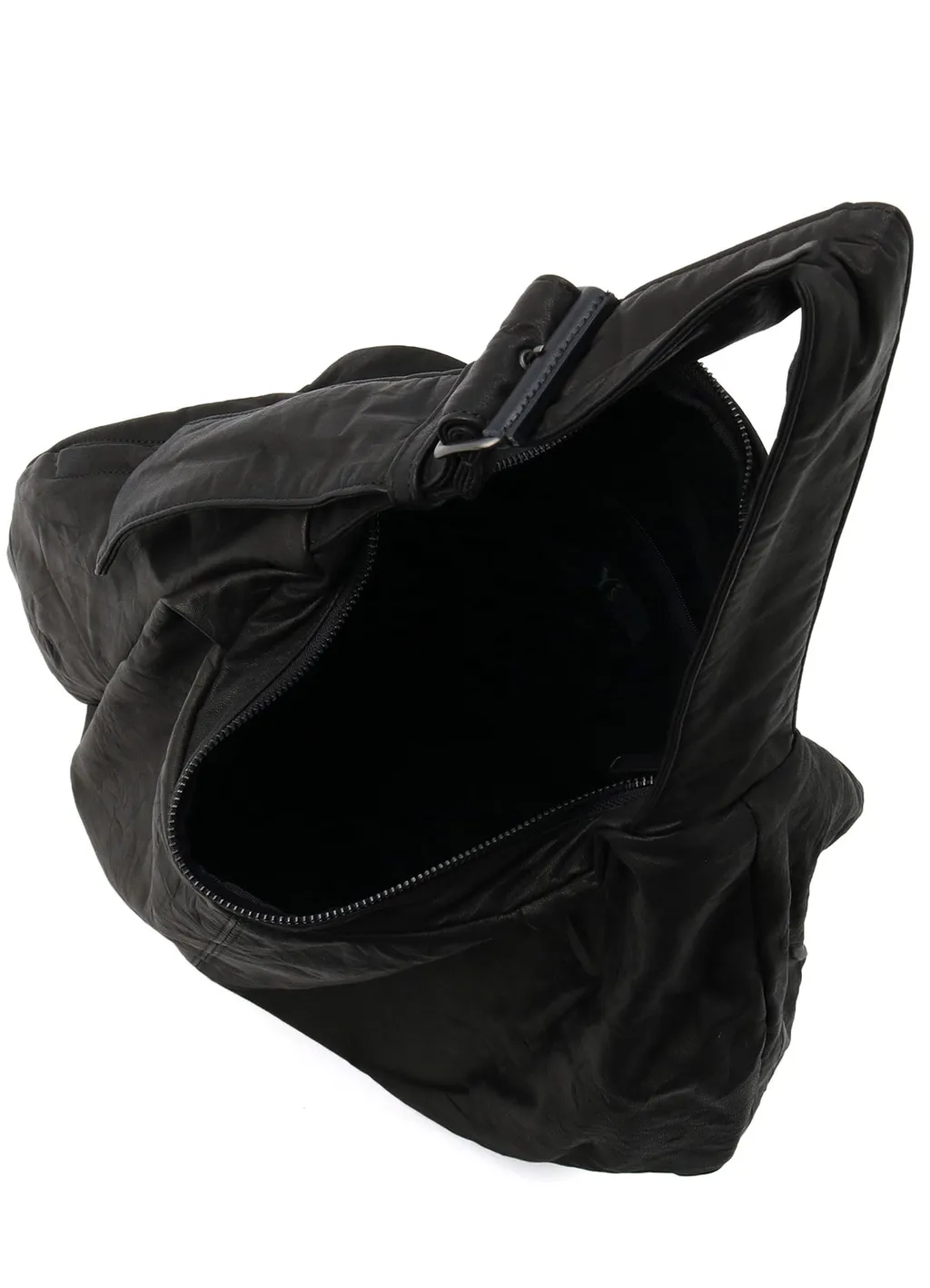 Soft Leather Gyoza-Style Bag