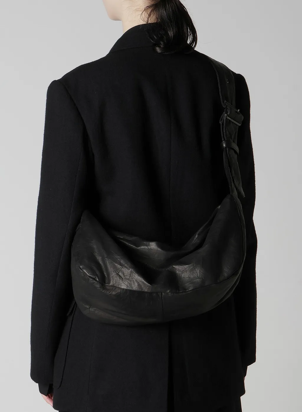 Soft Leather Box Shoulder Bag