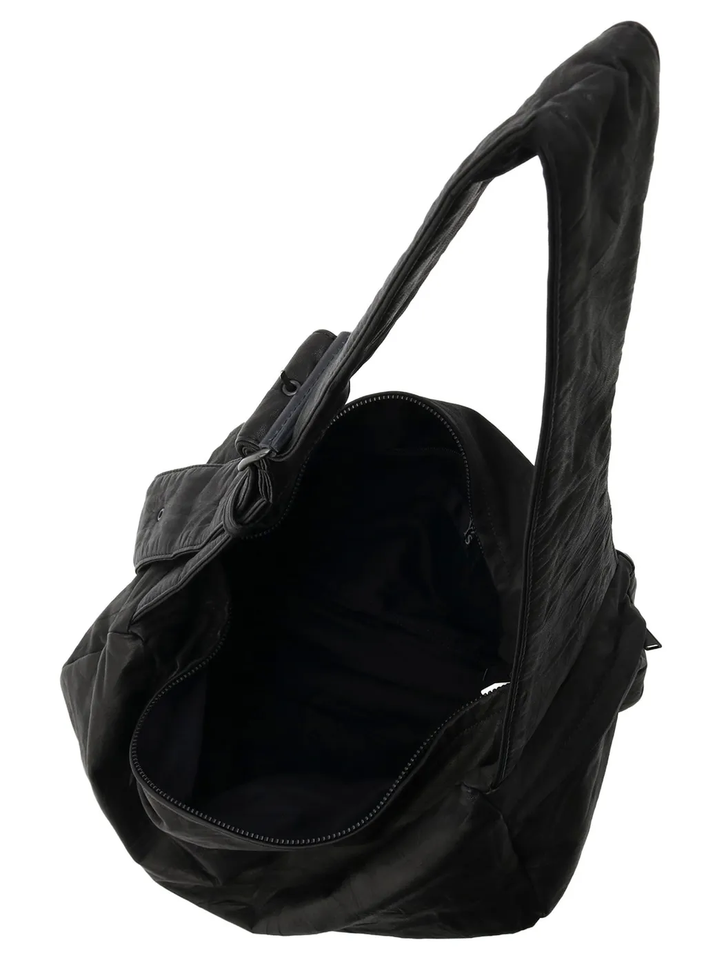 Soft Leather Box Shoulder Bag