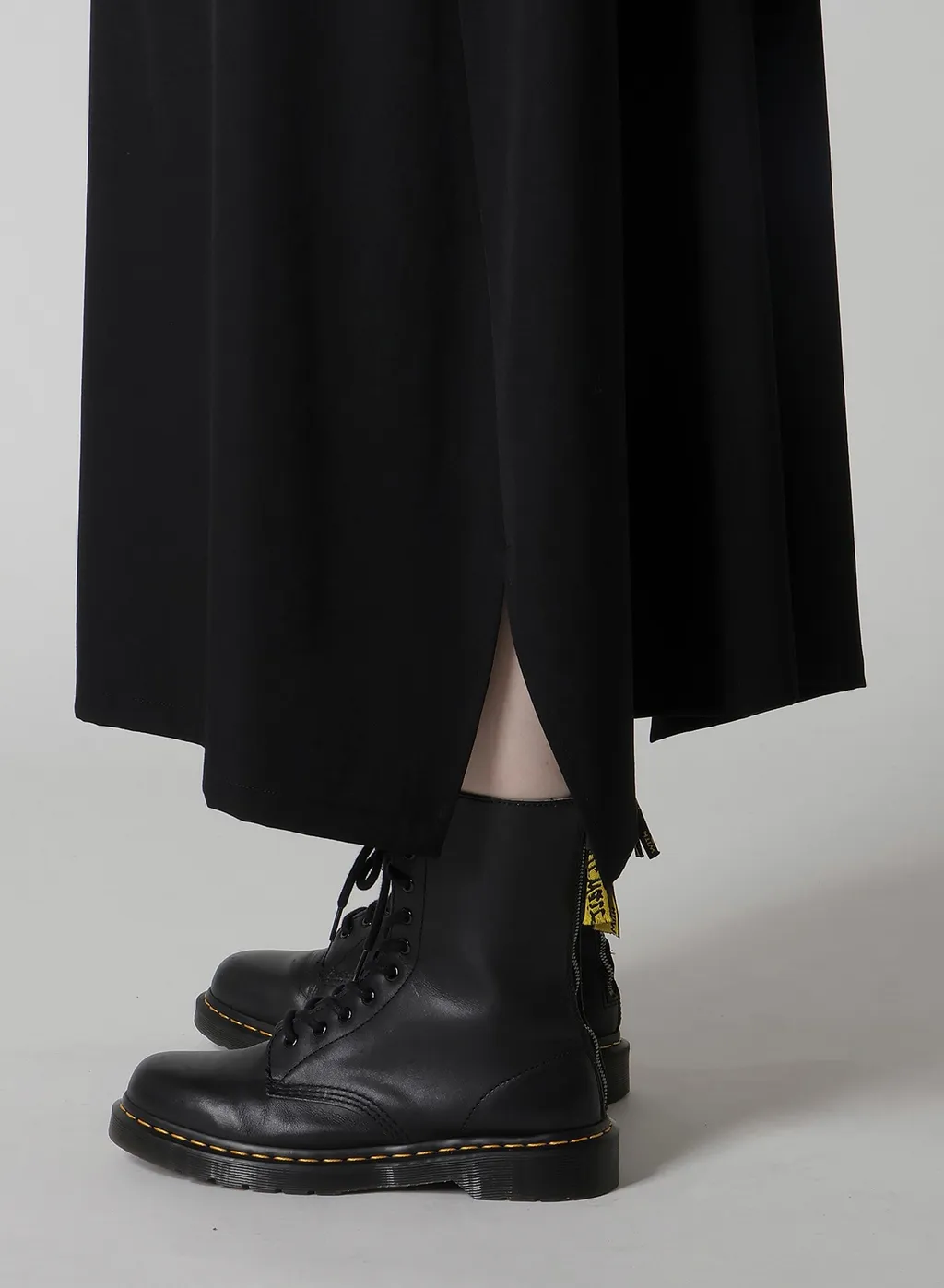 Wool Gabardine Overalls Dress