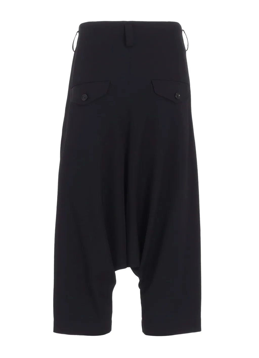 Wool Gabardine 2Tuck Sarouel Pants