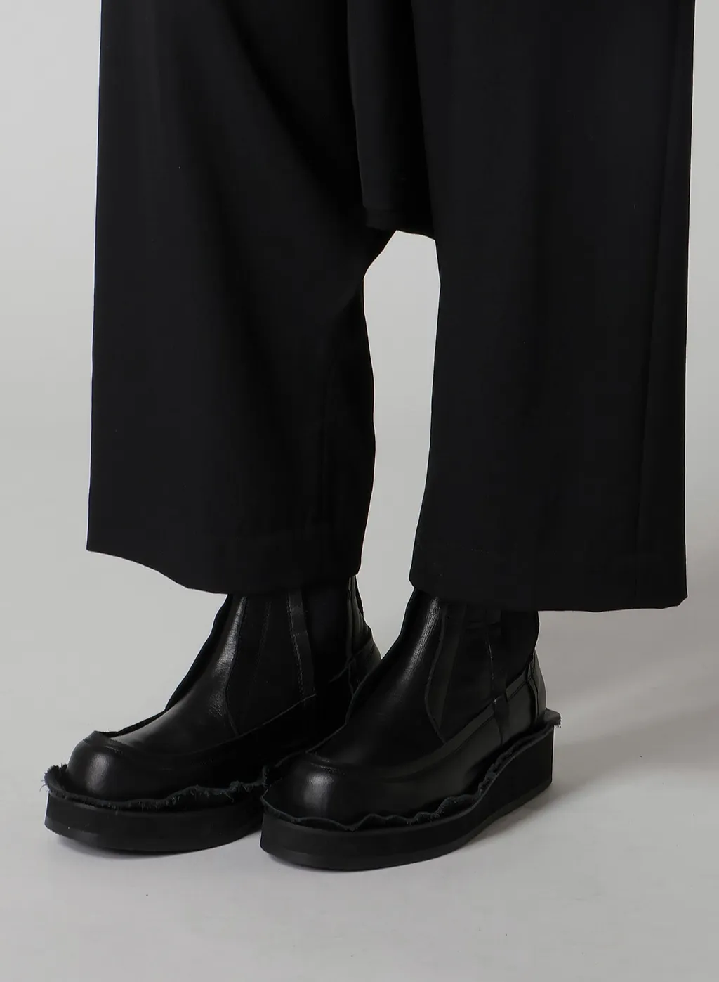 Wool Gabardine 2Tuck Sarouel Pants