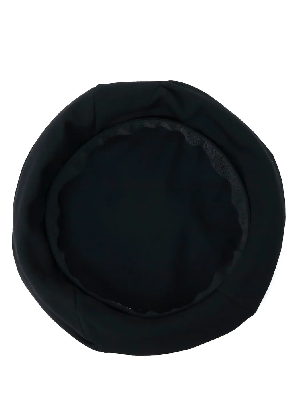 Wool Gabardine Dart Beret