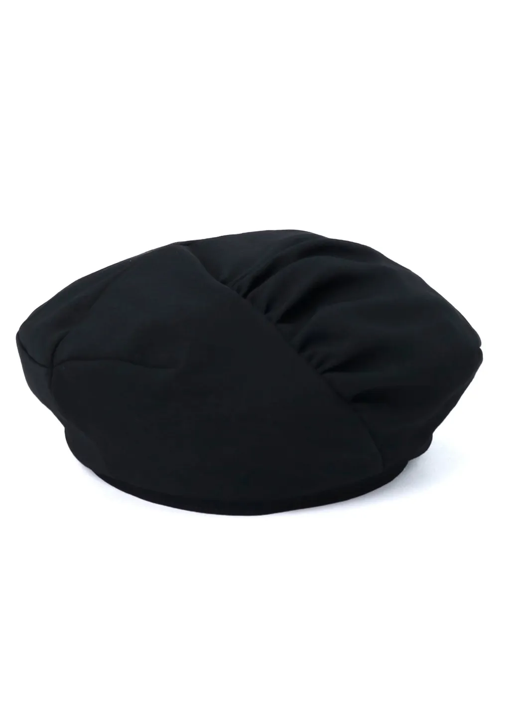 Wool Gabardine Dart Beret