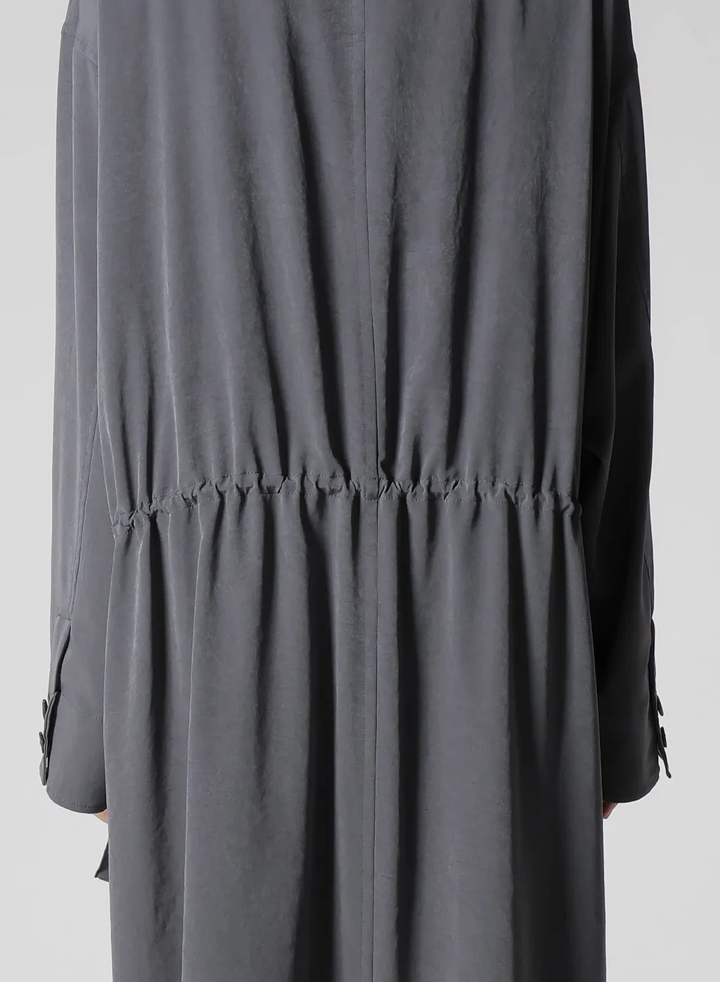 Crepe De Chine 4-Pocket Long Dress