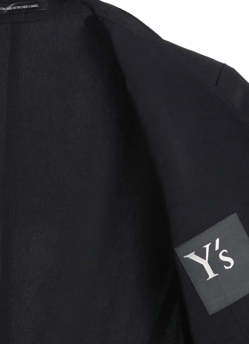Crepe De Chine Collarless Jacket