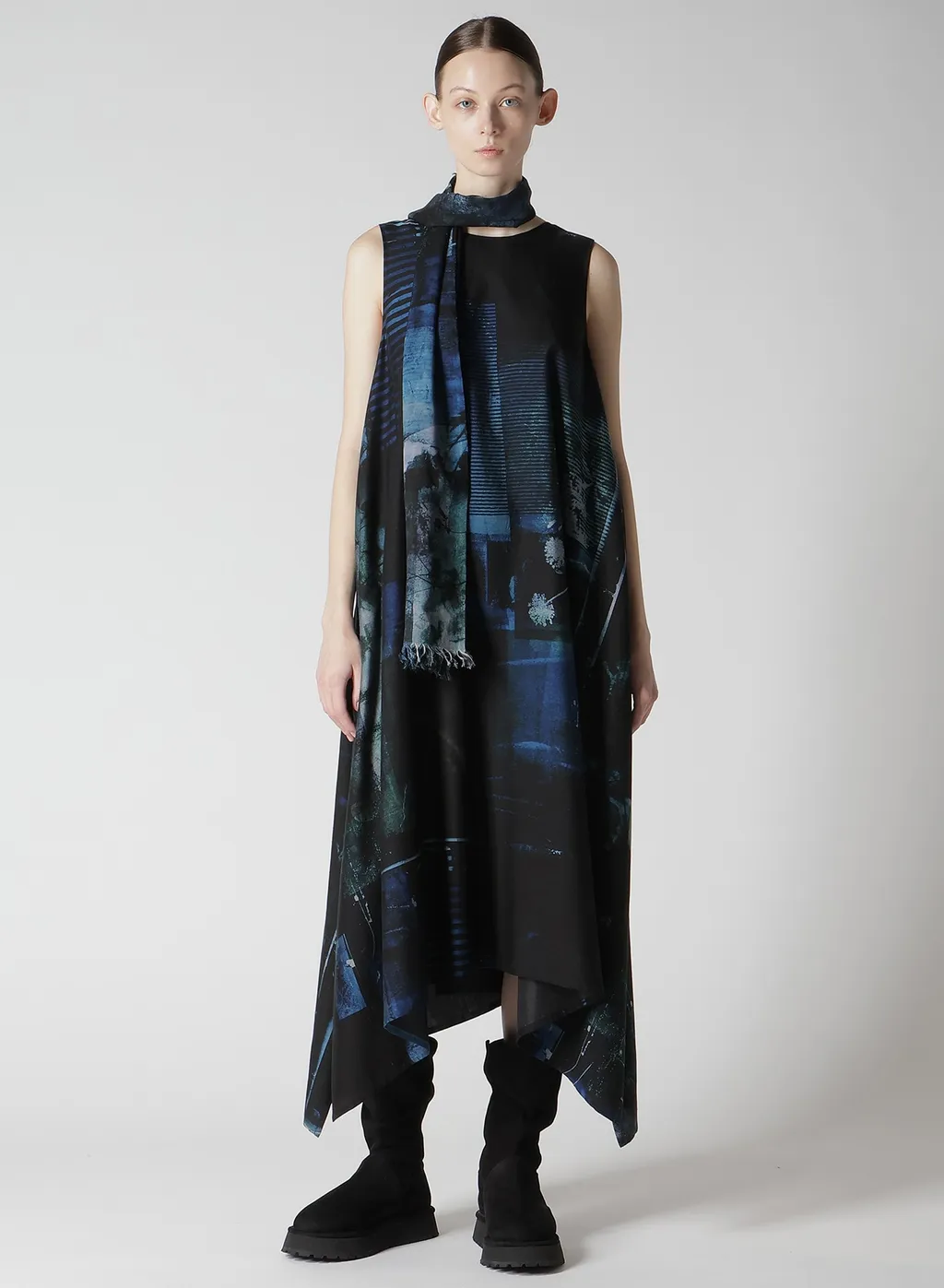 Filagen Flower Print Scarf