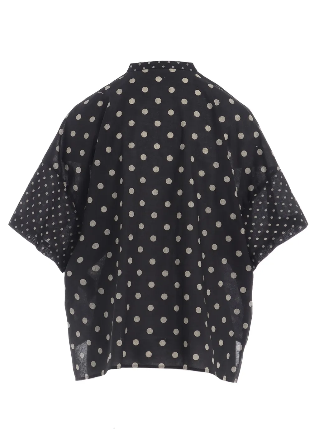 60/- Cotton Lawn Dot Print Box Blouse
