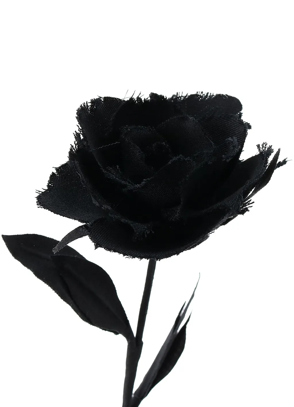 Fabric Flower - Wool Gabardine Rose