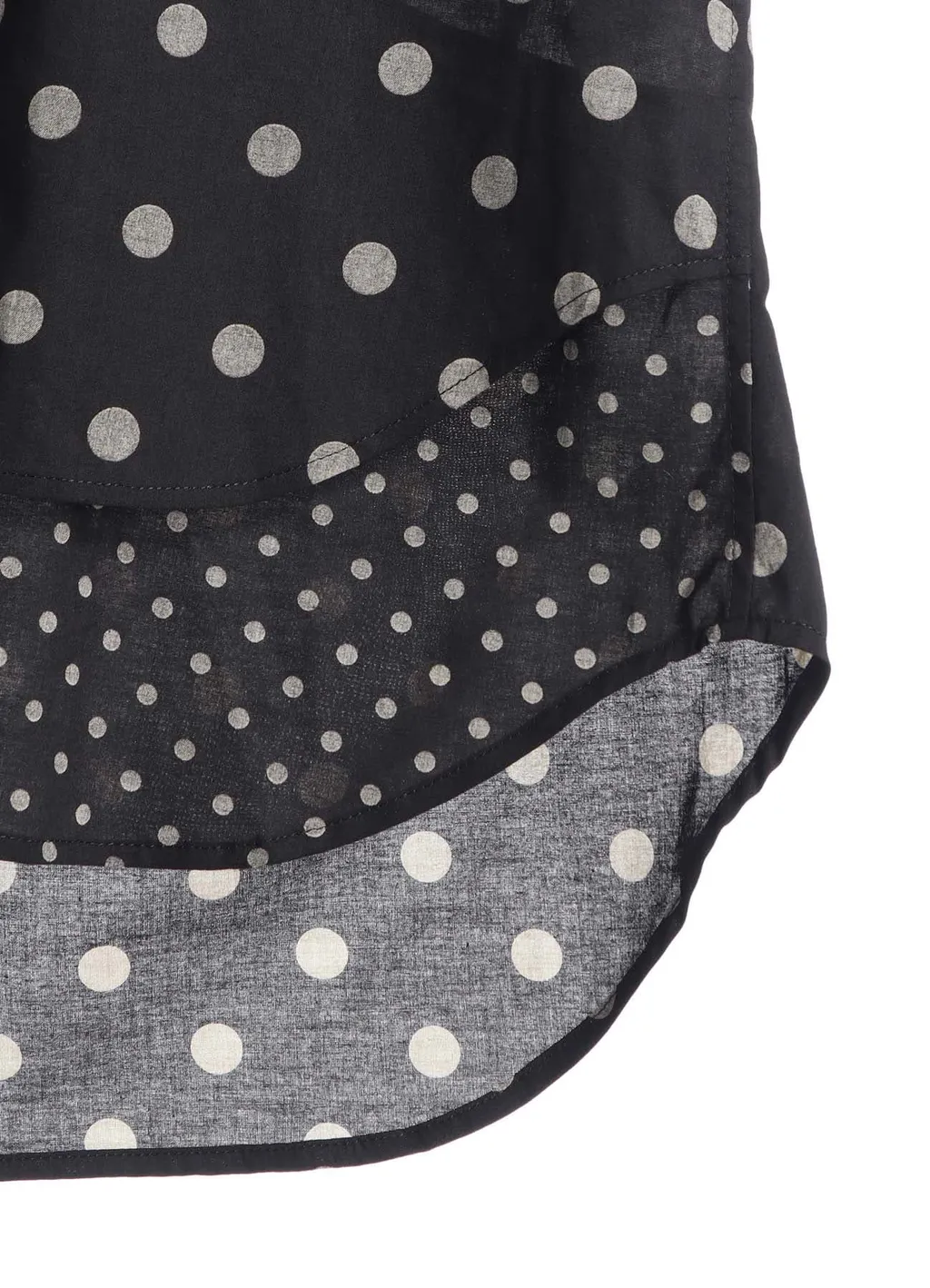 60/- Cotton Lawn Dot Print Half Sleeve Blouse