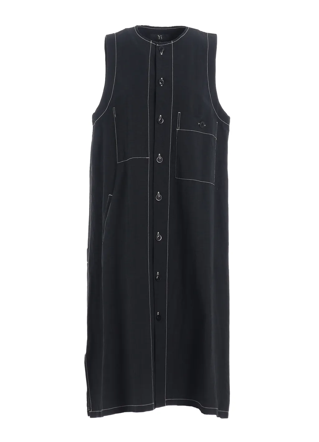 Cotton Linen Dump Sleeveless Dress