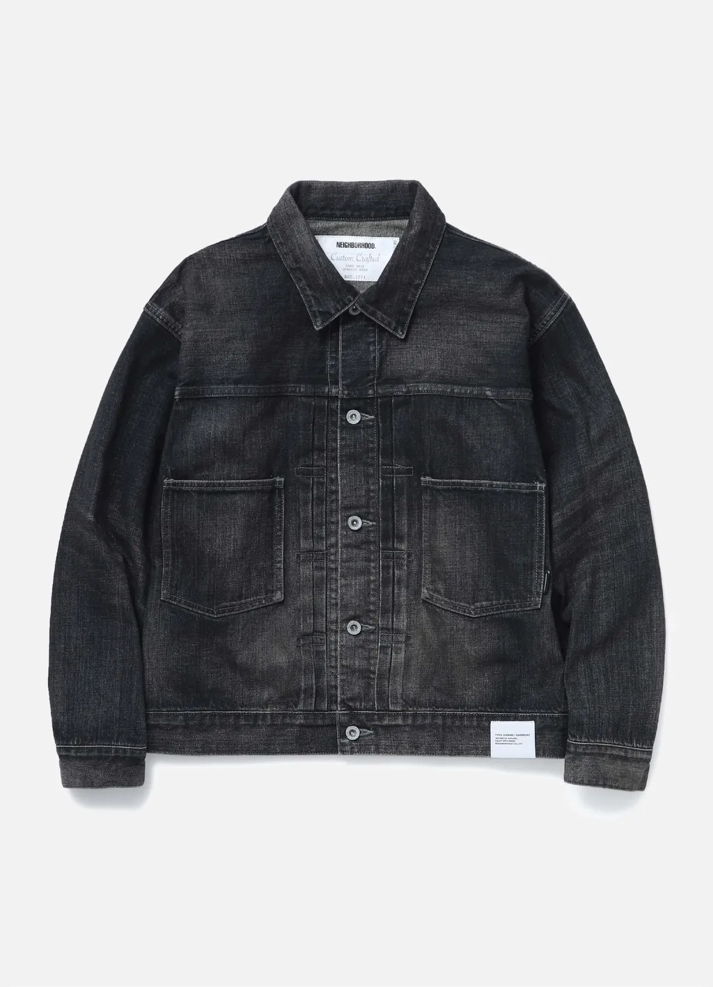 Washed Denim Type-2 Jacket