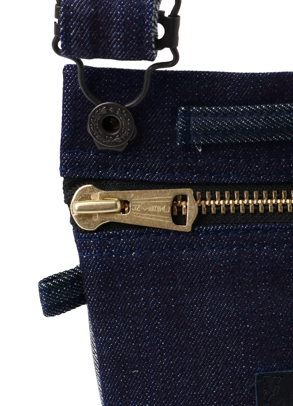 Wildside × Yamane Industries Lot.9111 Denim Zip Shoulder Bag