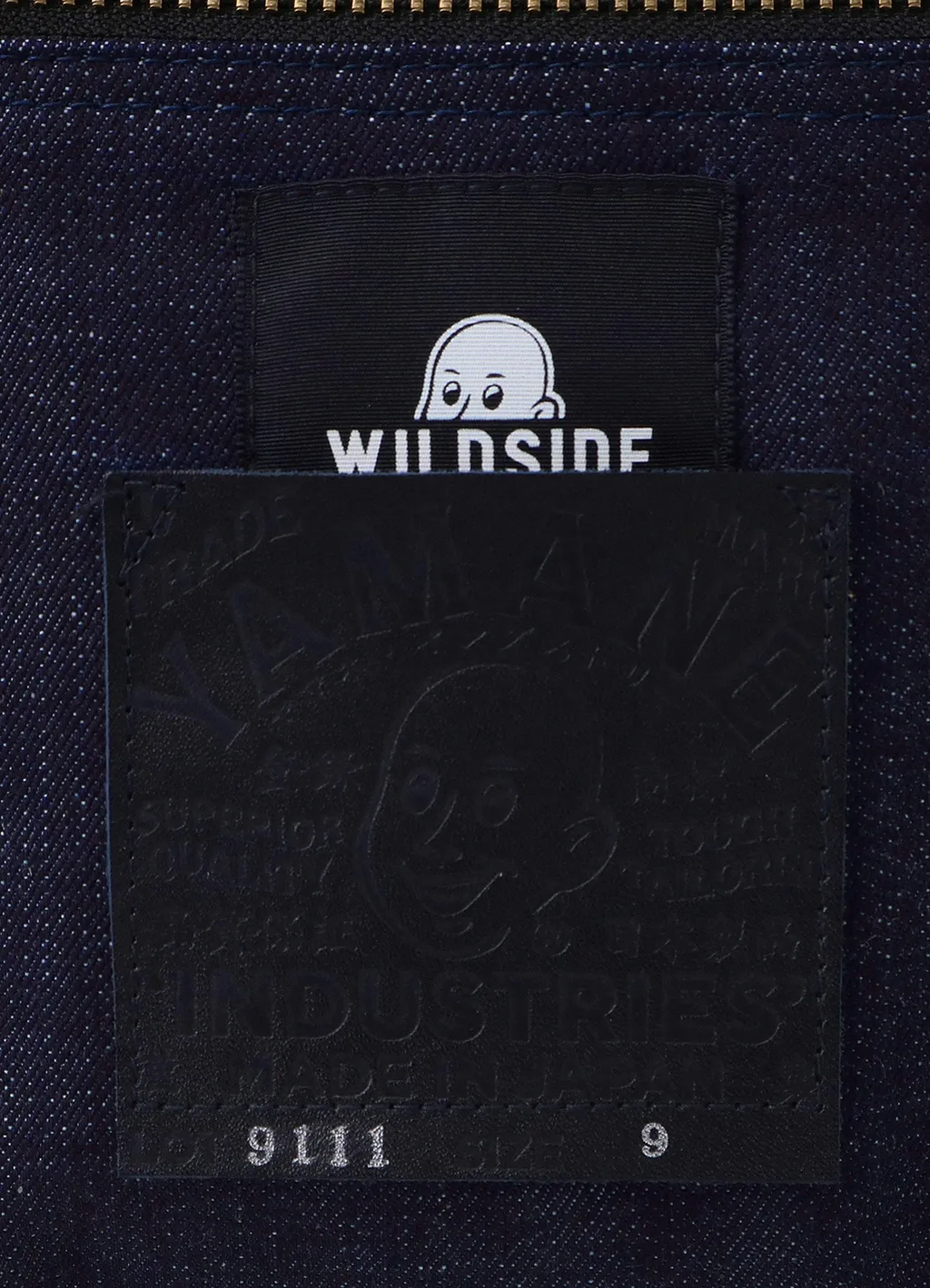 Wildside × Yamane Industries Lot.9111 Denim Zip Shoulder Bag