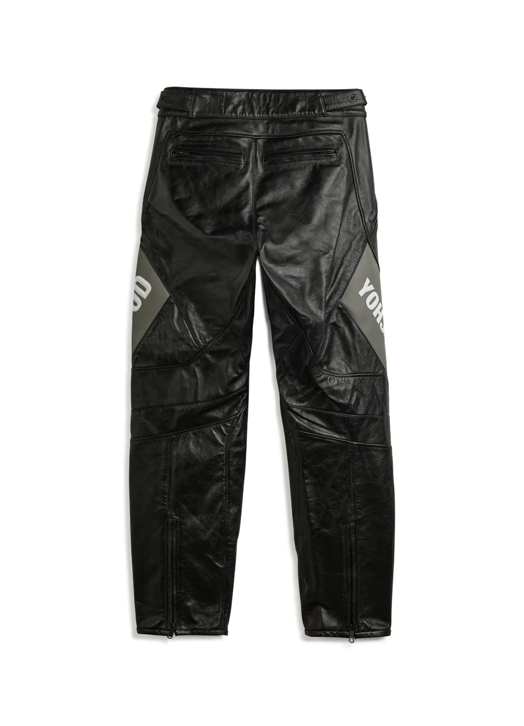 Y-3 Nbhd Moto Leather Pants