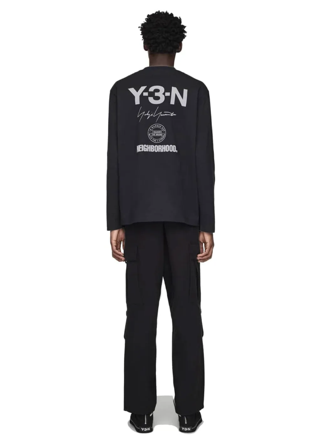 Y-3 Nbhd Logo Ls Tee
