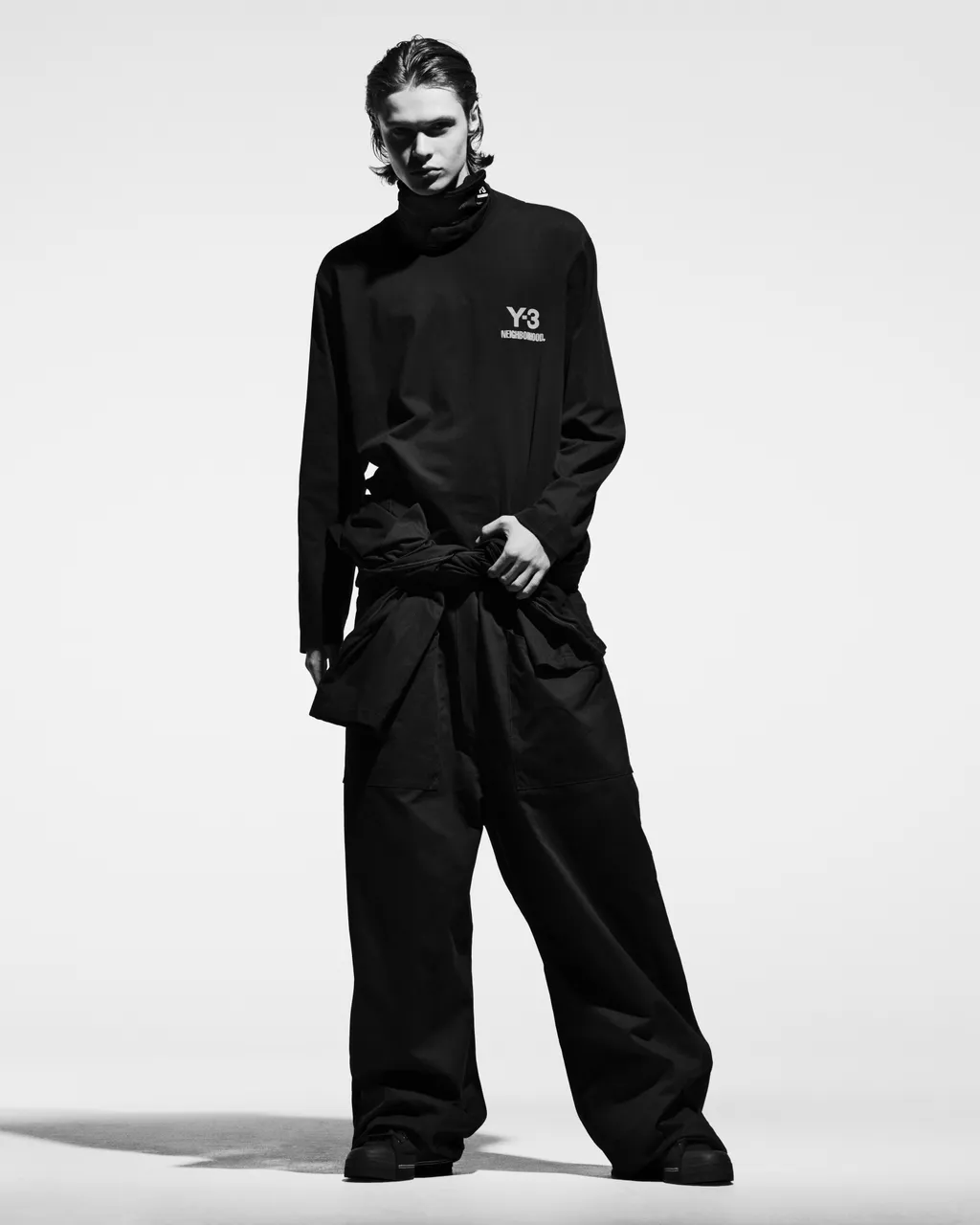 Y-3 Nbhd Logo Ls Tee