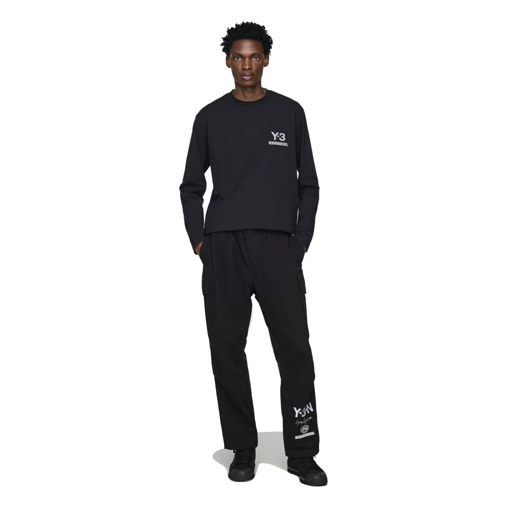 Y-3 Nbhd Logo Ls Tee