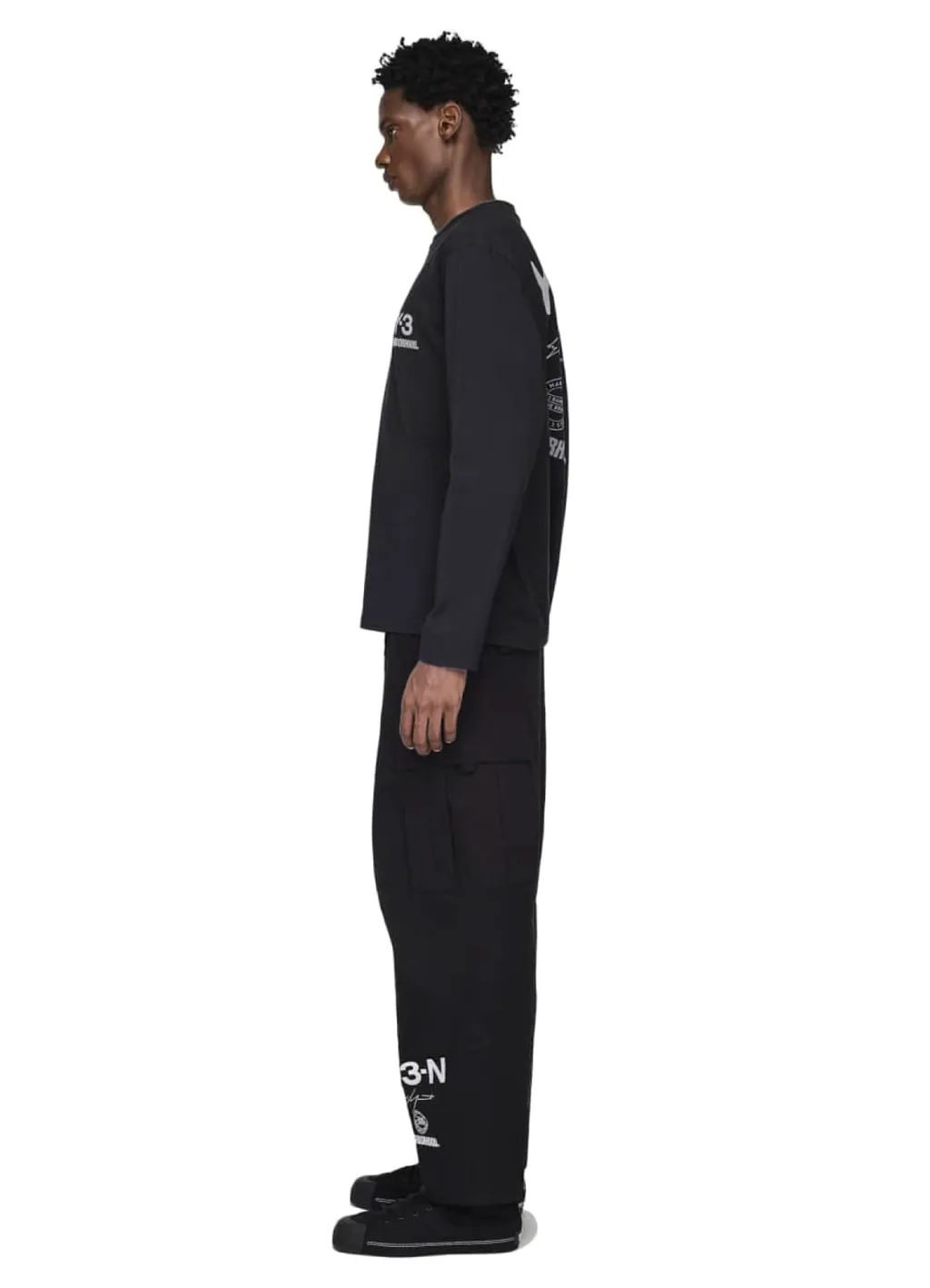 Y-3 Nbhd Logo Ls Tee
