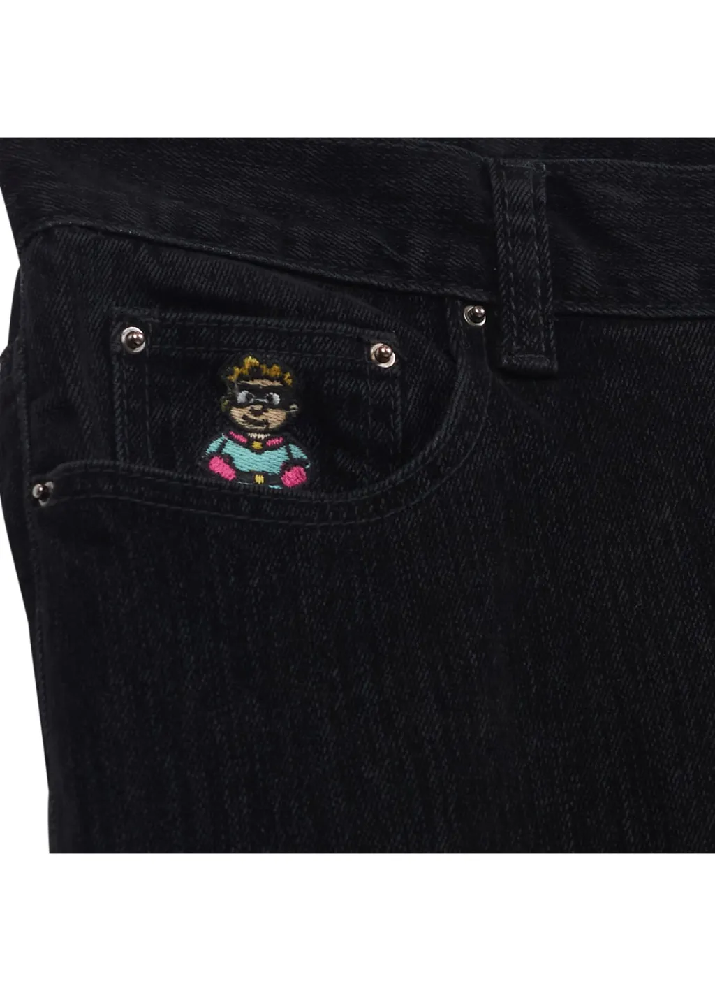 Washed Doves Sueded Denim