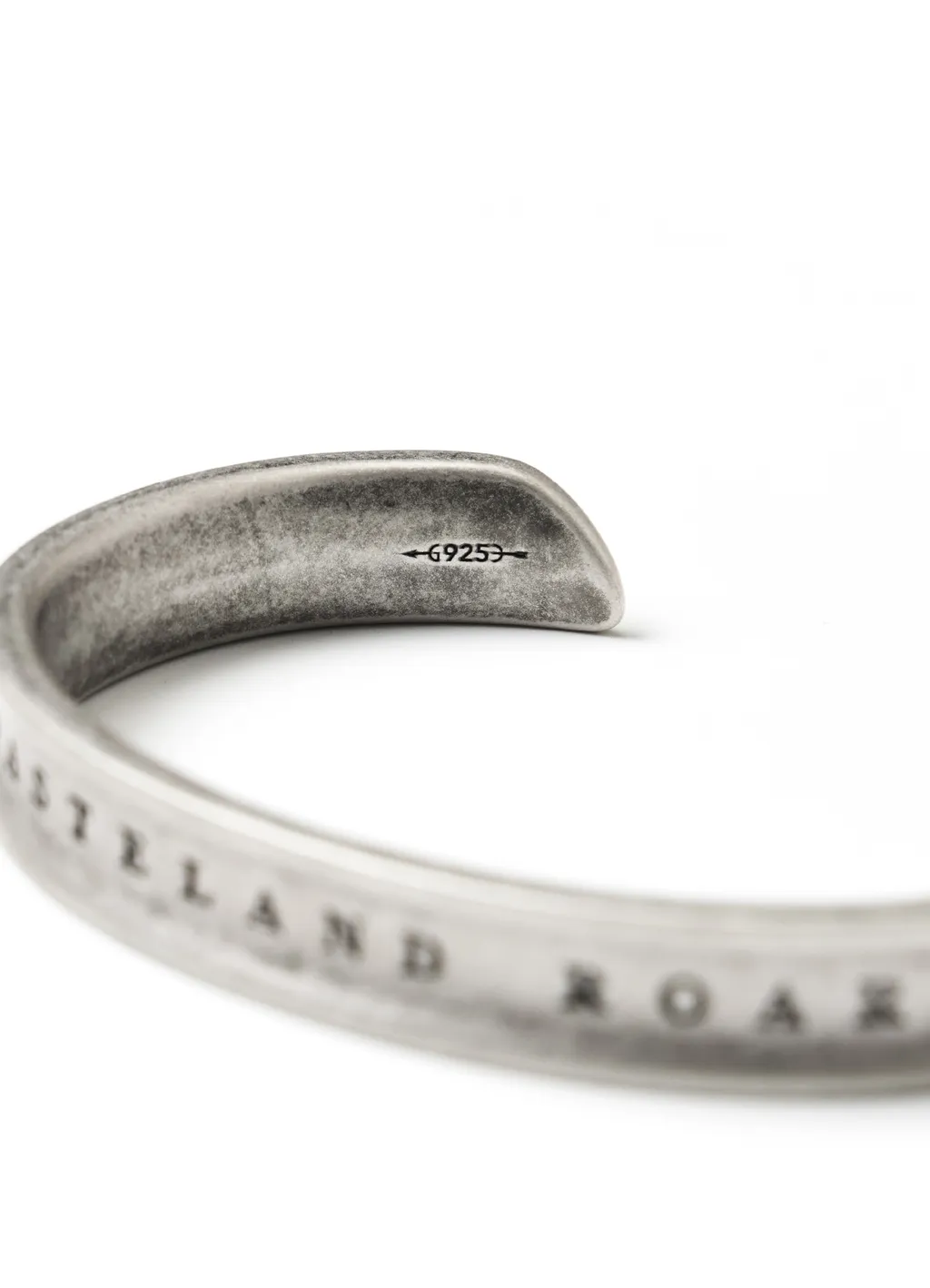 Wildside X Goopimade Wasteland Silver Bracelet