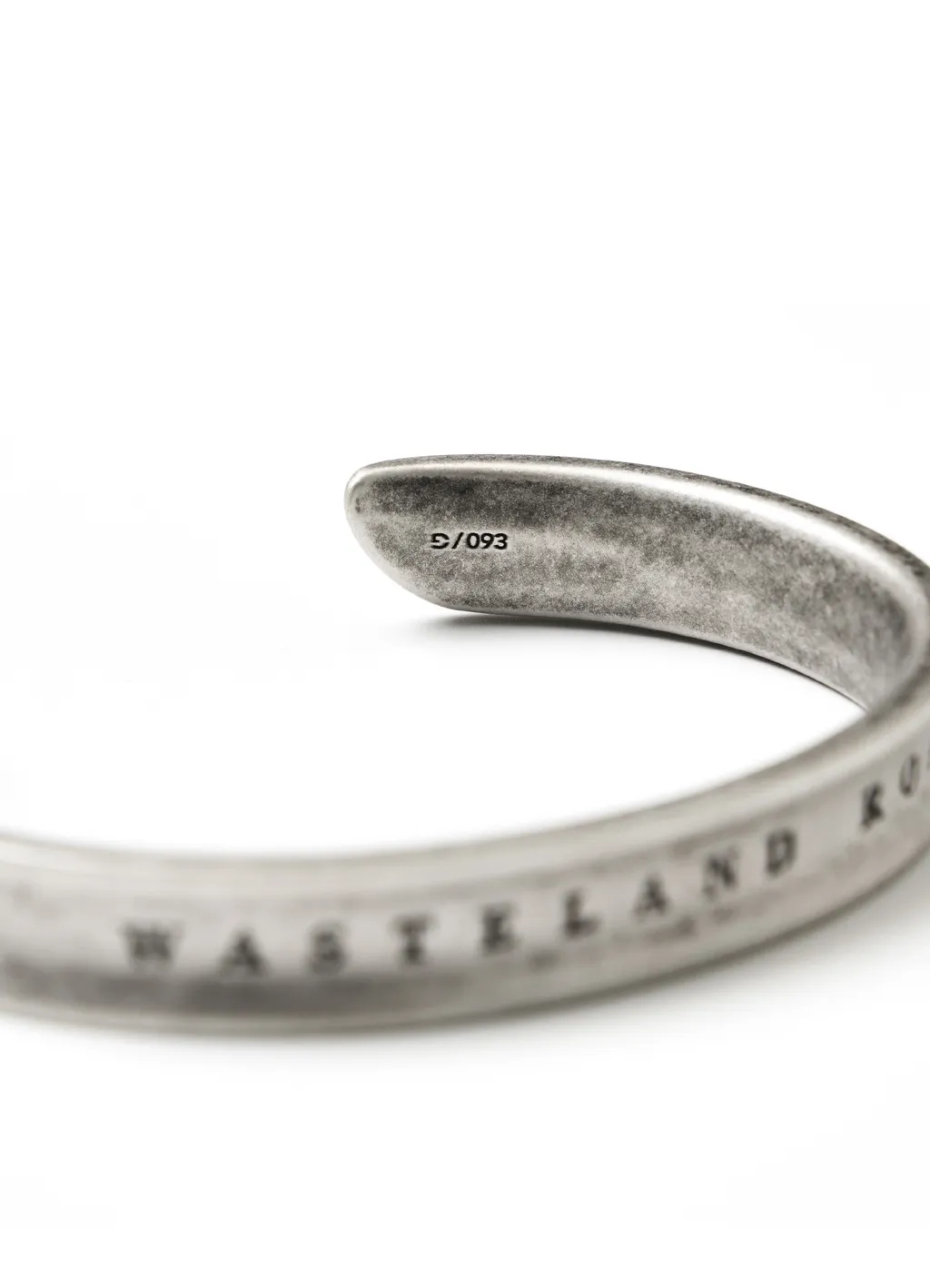 Wildside X Goopimade Wasteland Silver Bracelet