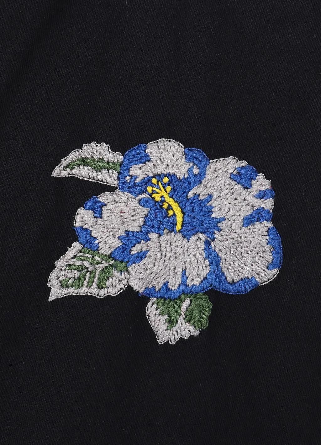 Wildside × Nomarhythm Textile Flower Embroidery Work Jacket