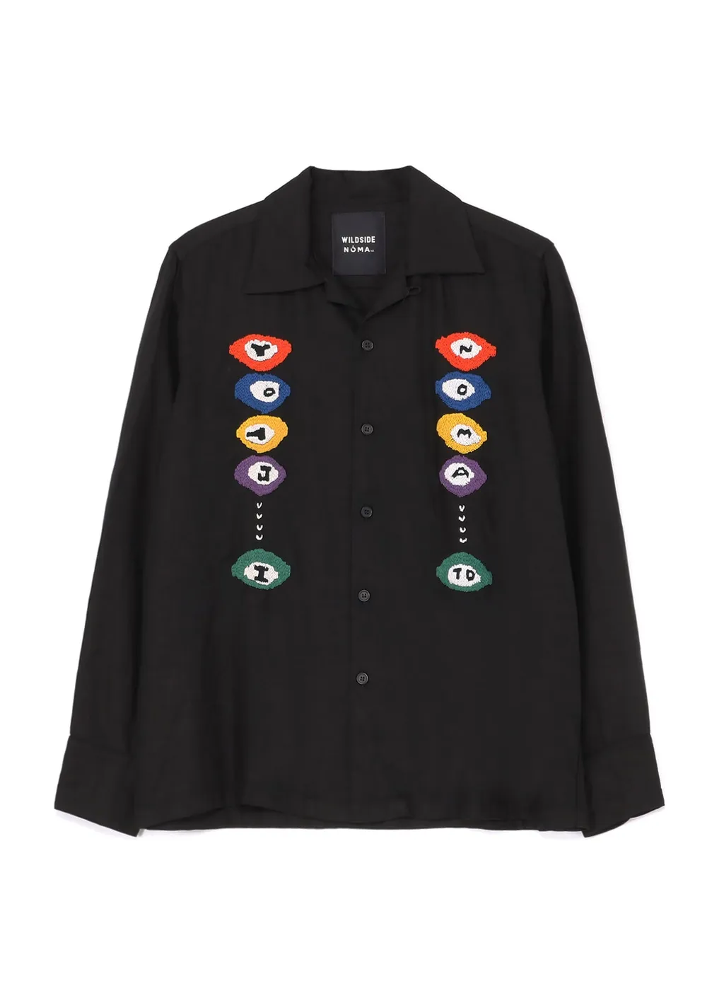 Wildside × Noma T.D. Billiards Hand Embroidery Ls Shirt