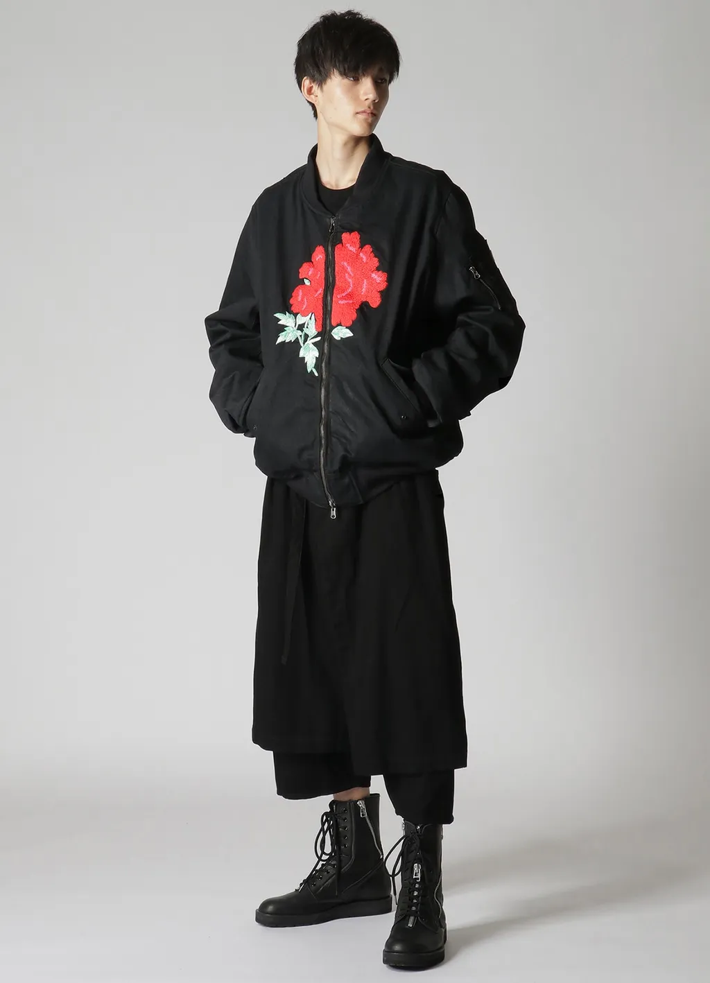 Wildside × Noma T.D. Hand Embroidery Flight Jacket
