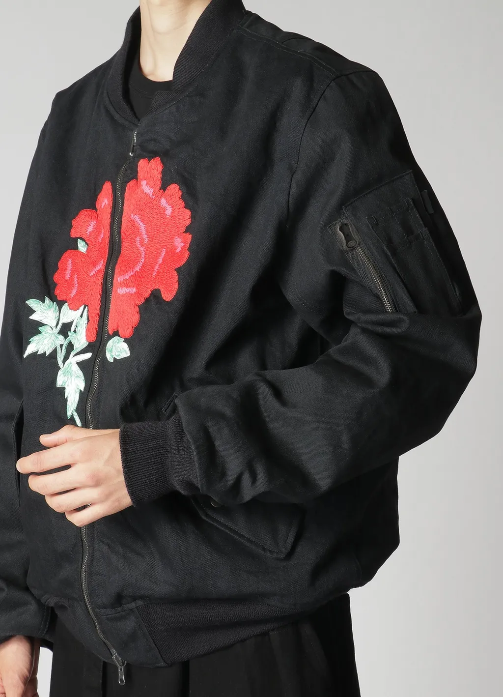 Wildside × Noma T.D. Hand Embroidery Flight Jacket