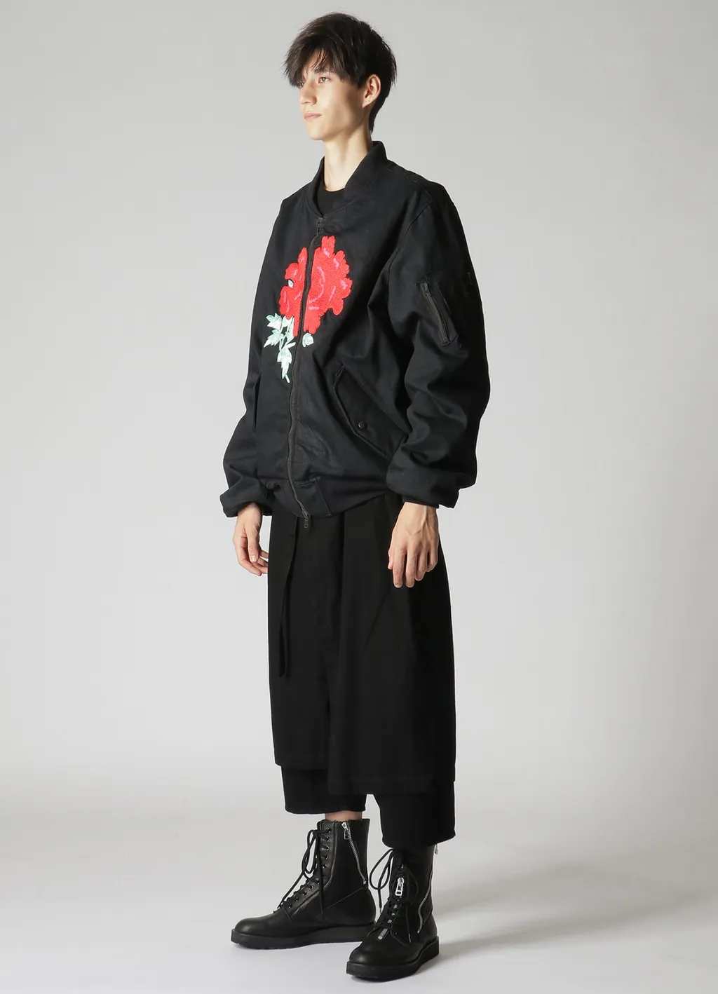 Wildside × Noma T.D. Hand Embroidery Flight Jacket