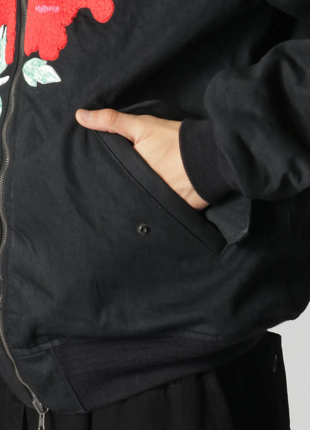 Wildside × Noma T.D. Hand Embroidery Flight Jacket