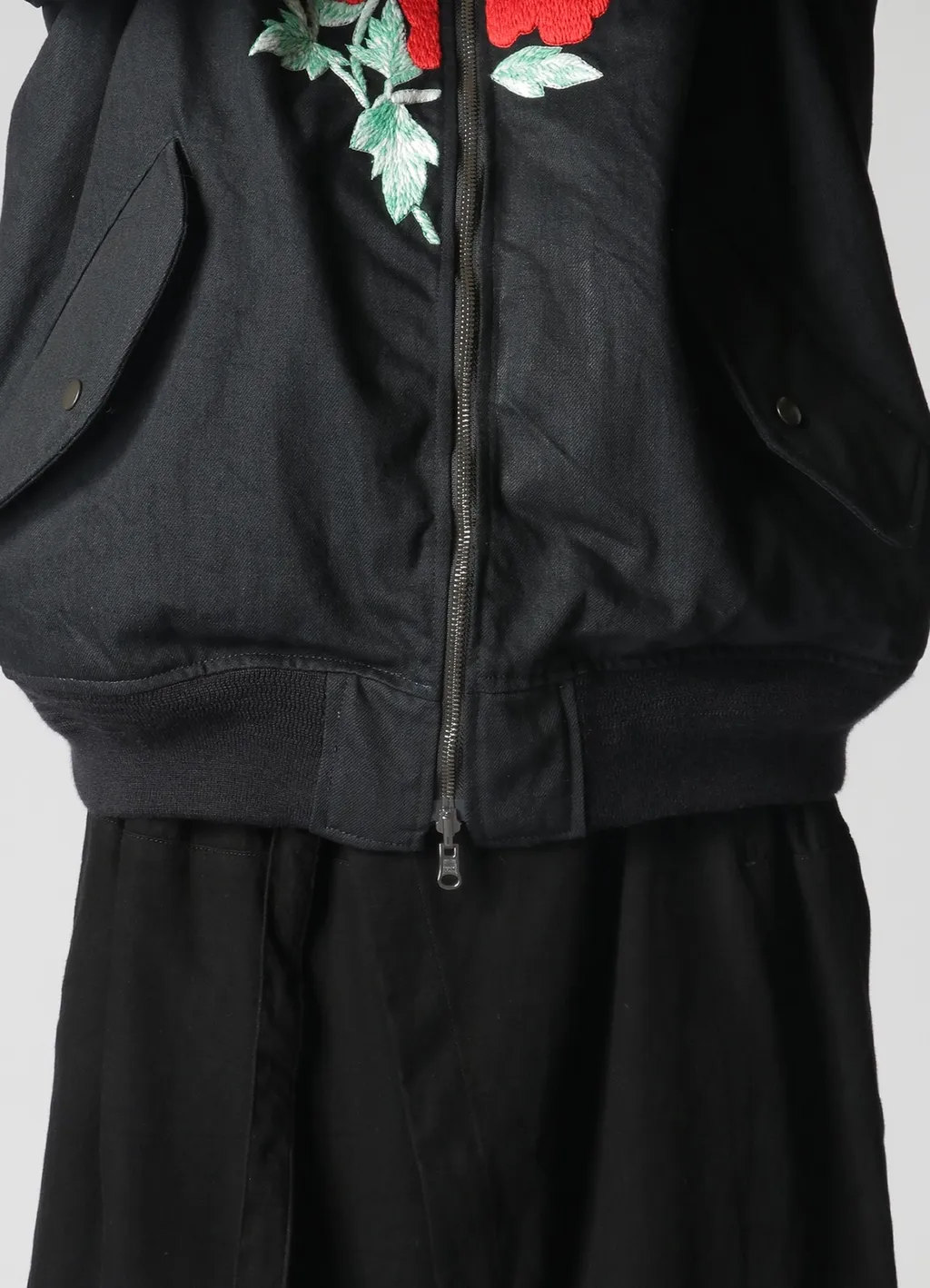 Wildside × Noma T.D. Hand Embroidery Flight Jacket