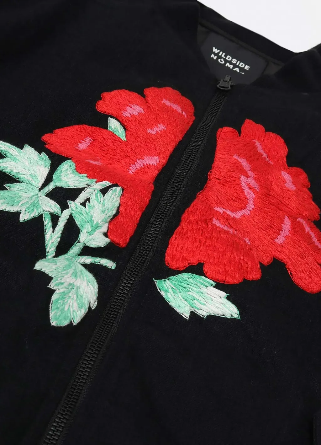 Wildside × Noma T.D. Hand Embroidery Flight Jacket