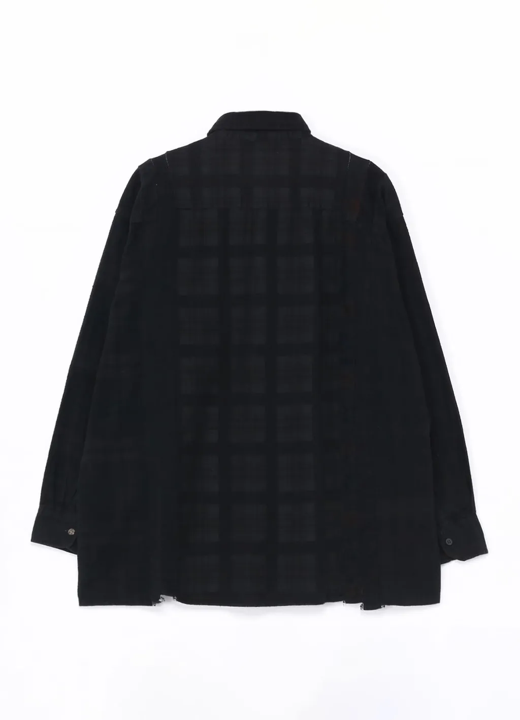 Wildside×Rebuild By Needles Flannel 7Cut Wide Shirt