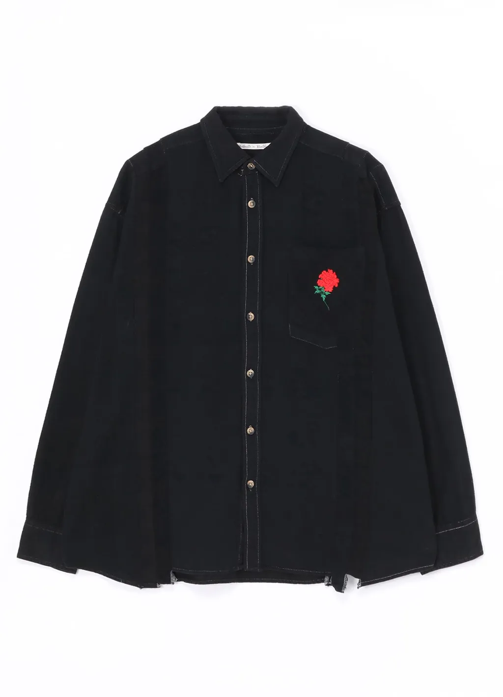 Wildside×Rebuild By Needles Flannel 7Cut Wide Shirt