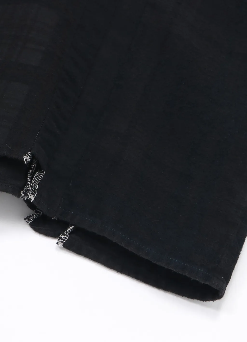 Wildside×Rebuild By Needles Flannel 7Cut Wide Shirt