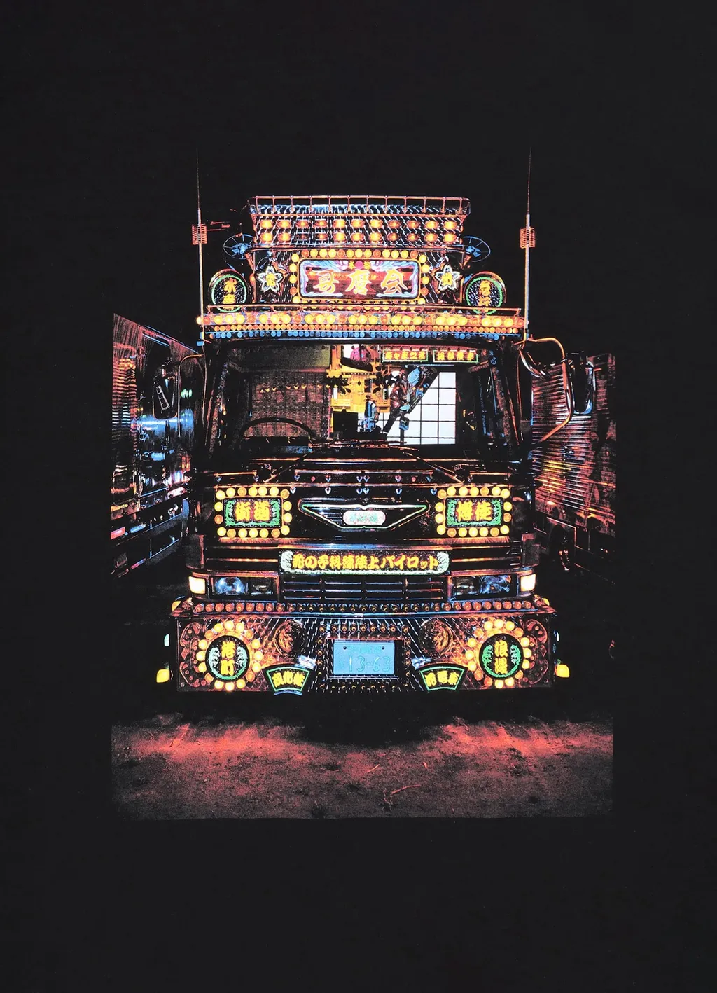 Wildside × Poggytheman × Dekotora Short Sleeve T-Shirt