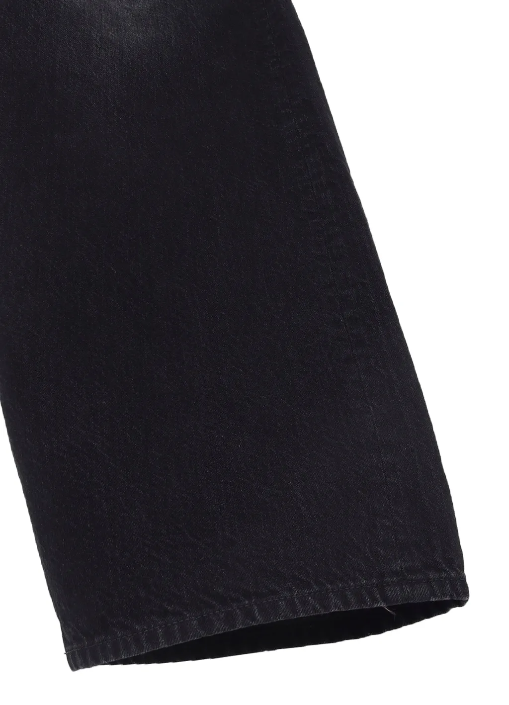 Wildside×Minedenim Black Denim Wide Work Pants
