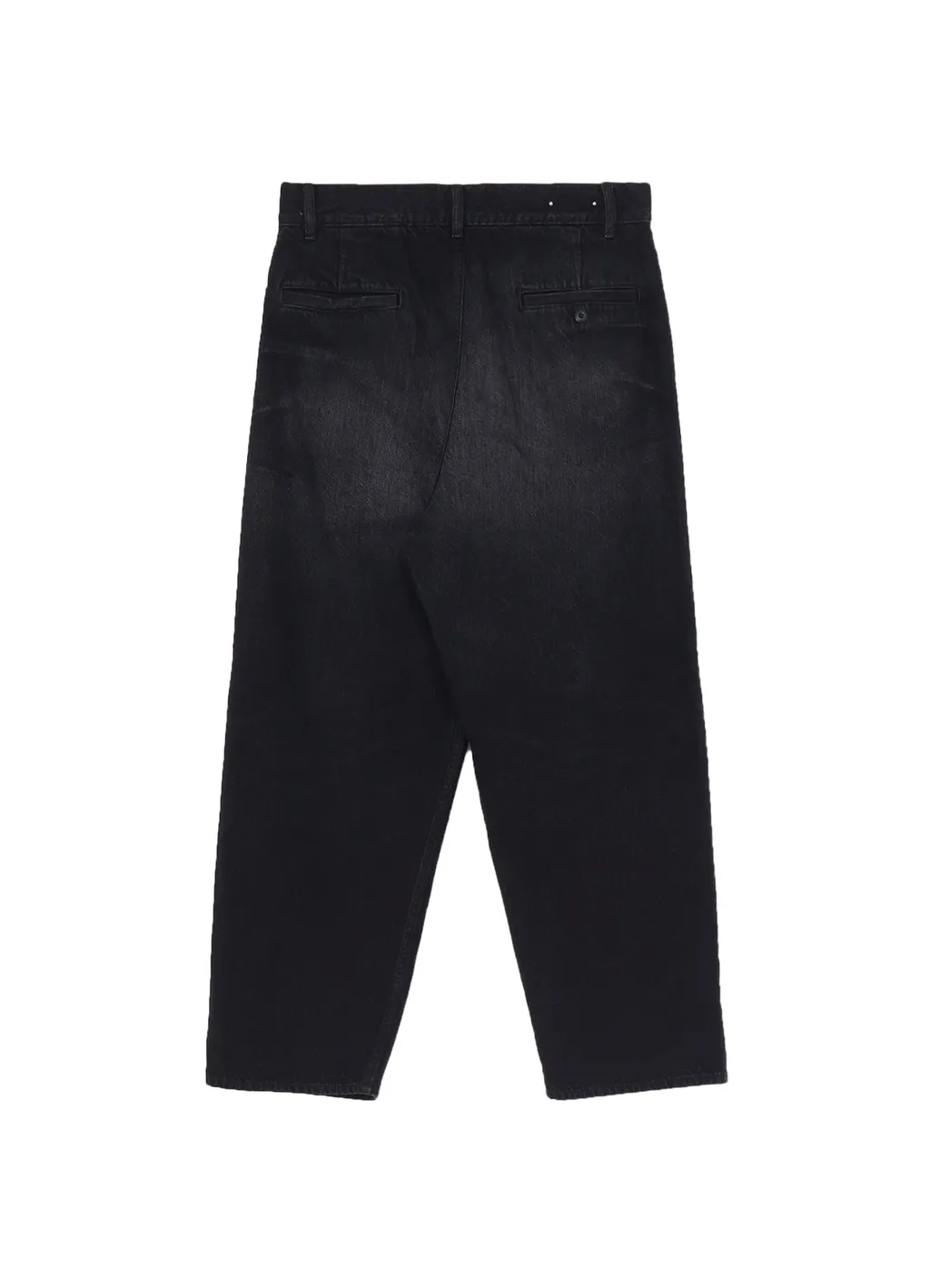 Wildside×Minedenim Black Denim Wide Work Pants