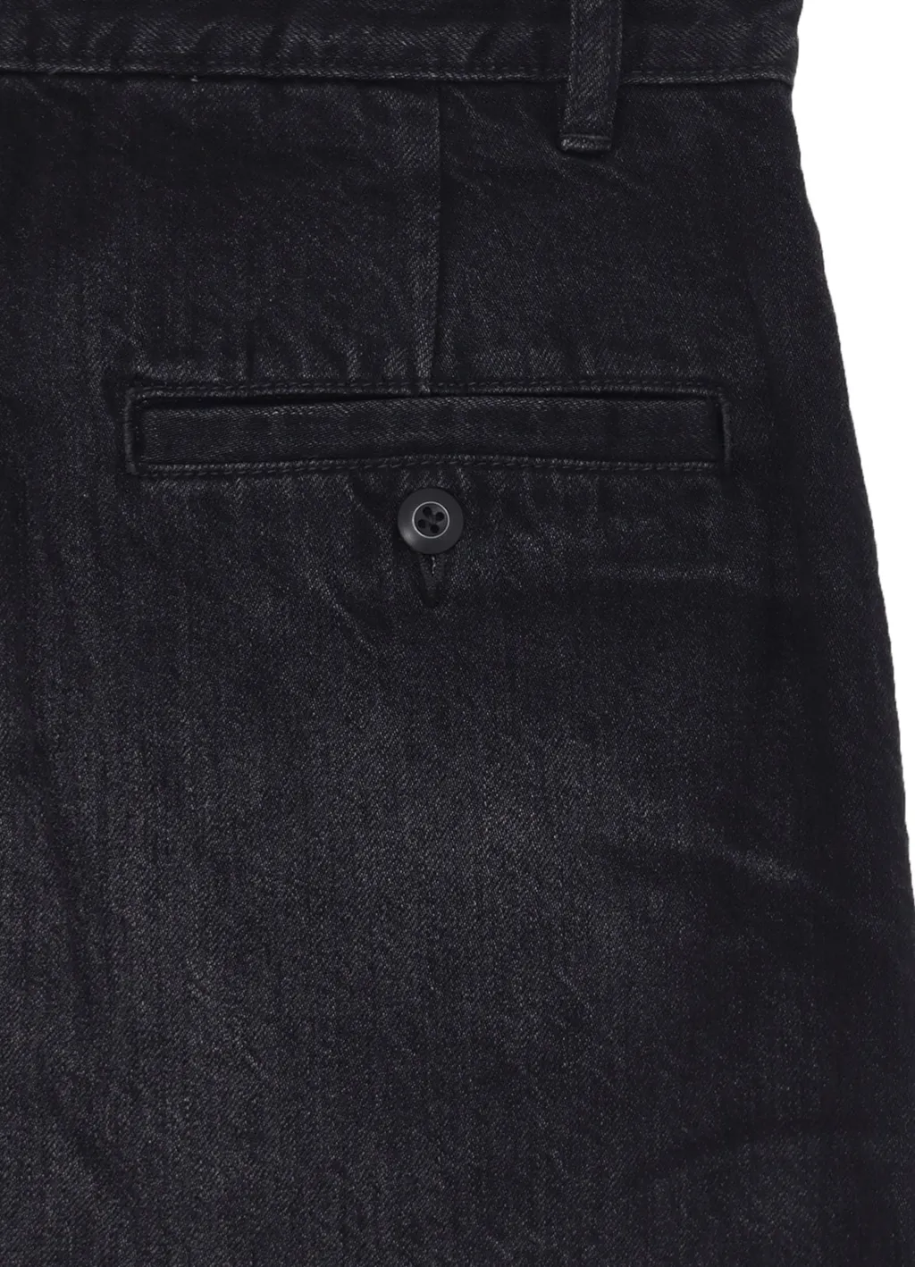 Wildside×Minedenim Black Denim Wide Work Pants