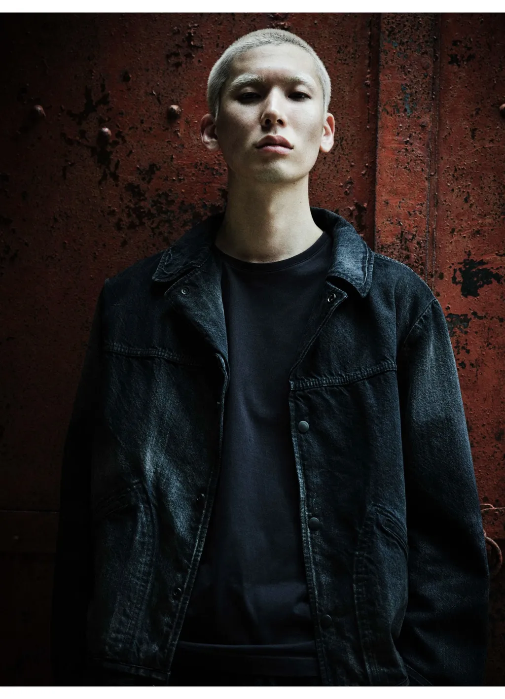 Wildside×Minedenim Black Denim Ranch Jacket