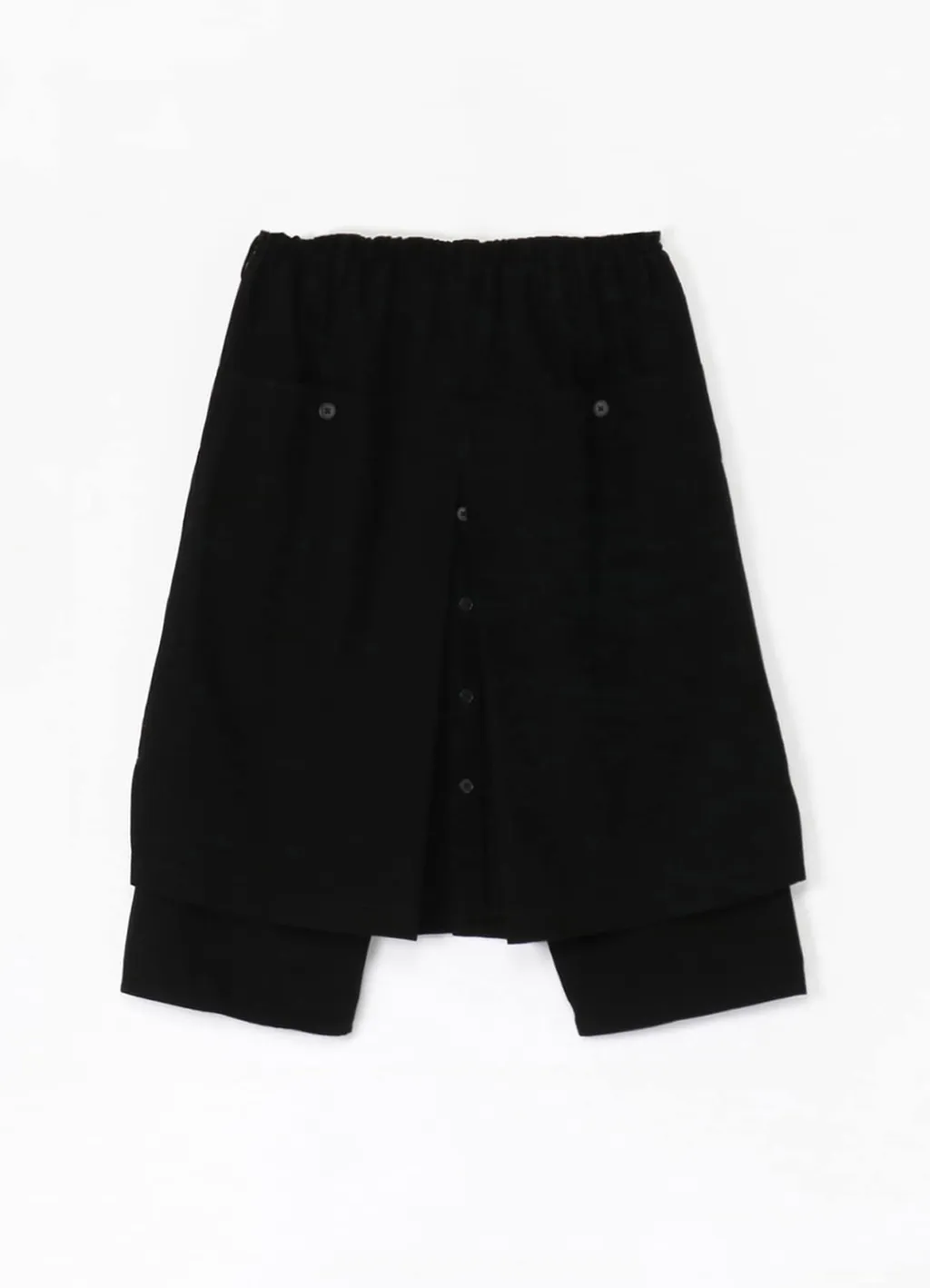 Wildside × Minedenim F.Black Denim Wrap Pants